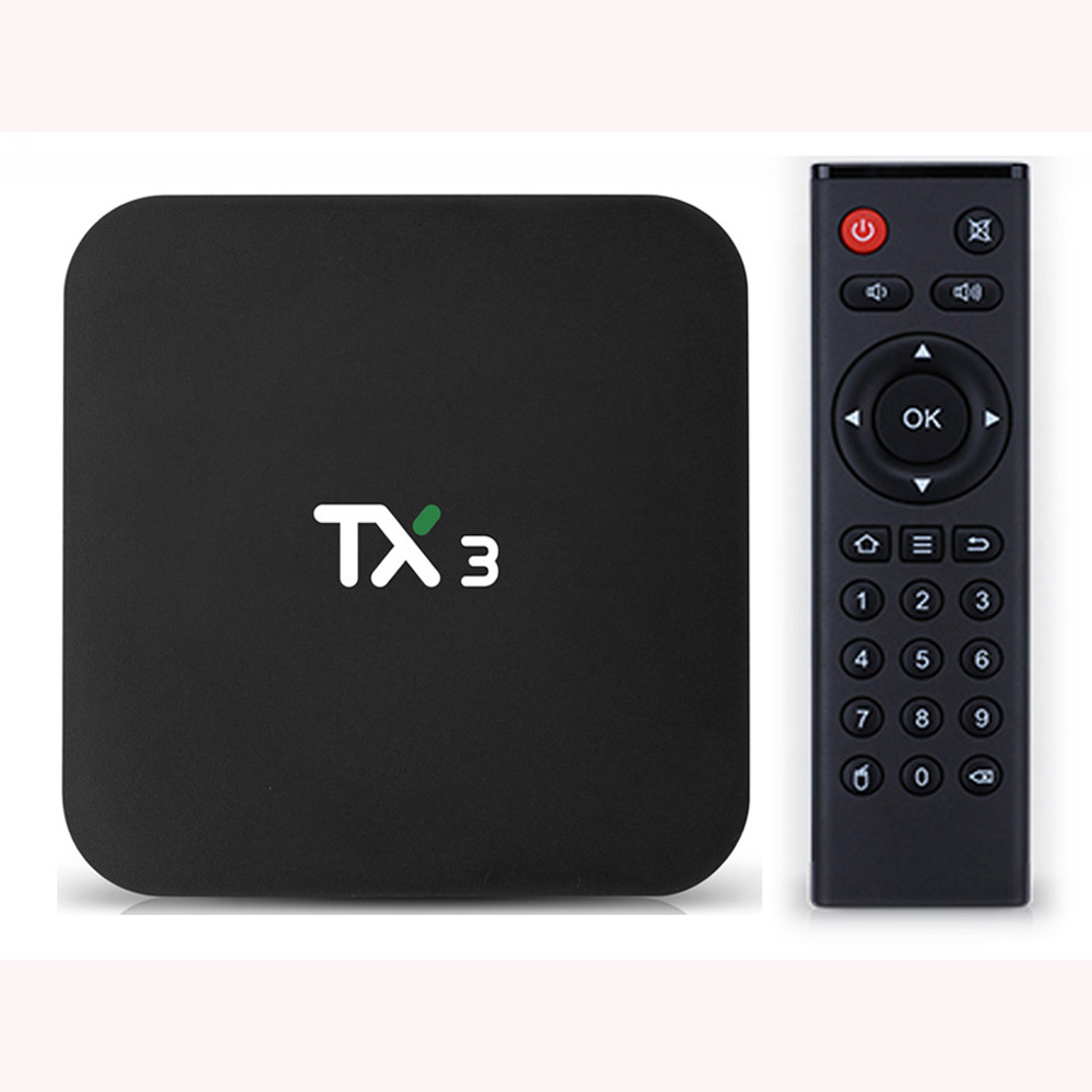 

Tanix TX3 Android 9 TV Box 4GB 32GB Amlogic S905X3 8K 2.4G 5G Wifi BT4.0 Set Top stream media player