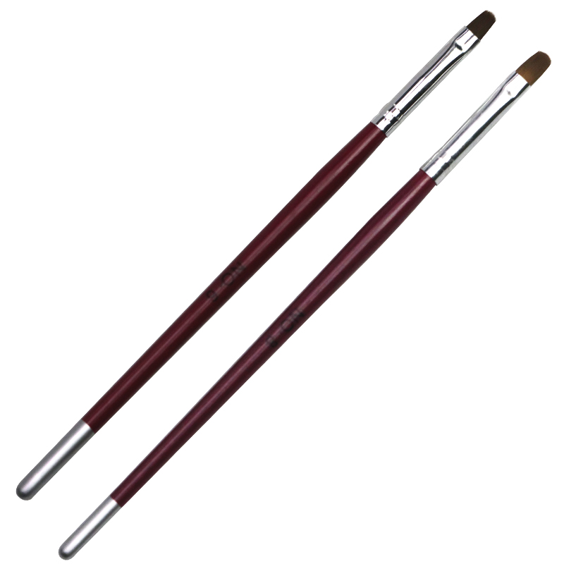 

Esnol 1pcs Round Head Nail Art Brush Gel UV Nail Art Tips Extension Pen Transparent Professional Painting Drawing Manicure Tool