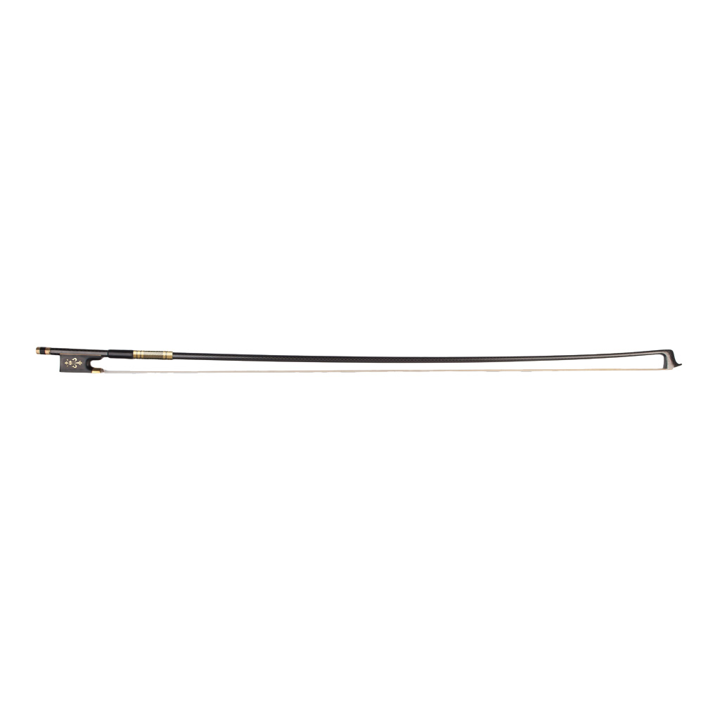 

Carbon Fiber 3/4 Violin Bow Black for Violinist