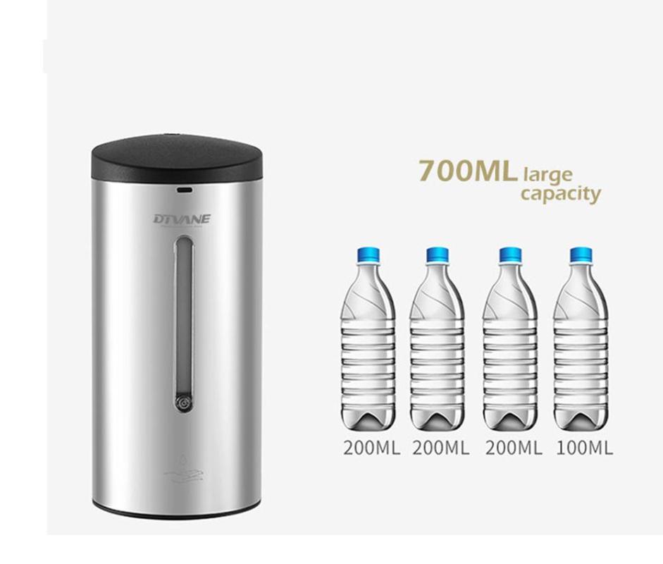 

700ml Wall Mounted Soap Dispenser Touchless Hand Sanitizer for Commercial Use
