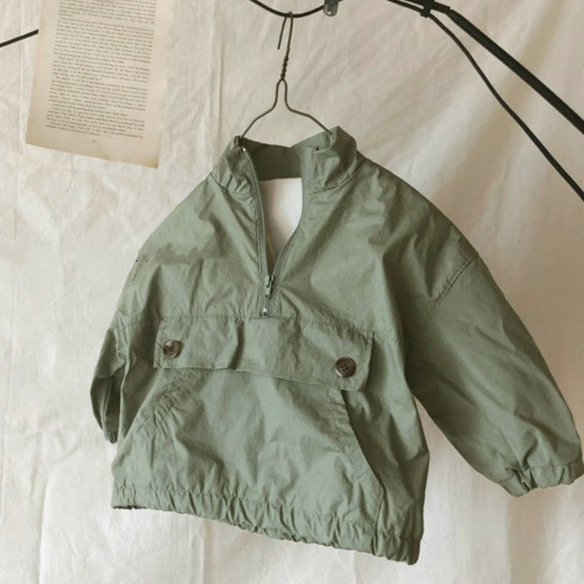 

Autumn Toddler Kids Jackets&coats Korean Fashion Clothings Clothes, Beige