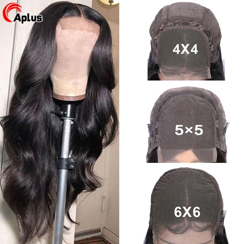 

Body Wave Lace Closure Wig Human Hair 6x6 Deep Part Long Lace Wigs Glueless 5x5 4x4 Brazilian Remy Hair Wig 150% 180% Density, As pic