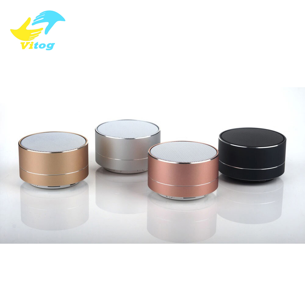

Vitog LED MINI Bluetooth Speaker A10 TF USB FM Wireless Portable Music Sound Box Subwoofer Loudspeakers For Phone PC