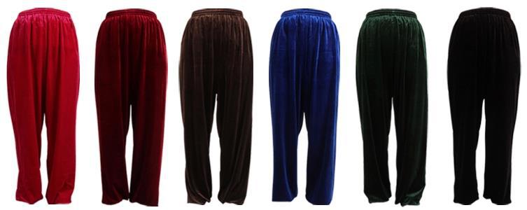 

Autumn&Winter tai chi trousers martial arts sport pants for women&men high quality, Black