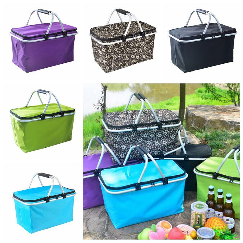 / bolsa para el almuerzo bolsa isot/érmica bolsa de Lunch bolsa de picnic plegable organizador de viaje color Random Bolsa de almuerzo/