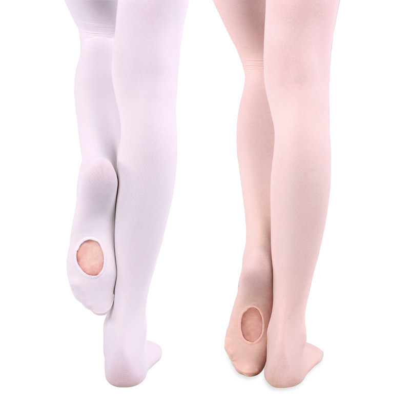 

Girls hollow-out dancing tights ballet dance Pantyhose 2 colors 4 sizes legging for baby and teenage 3-18T B11, Pink