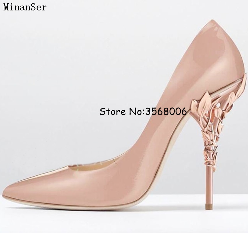 rose gold heels sale