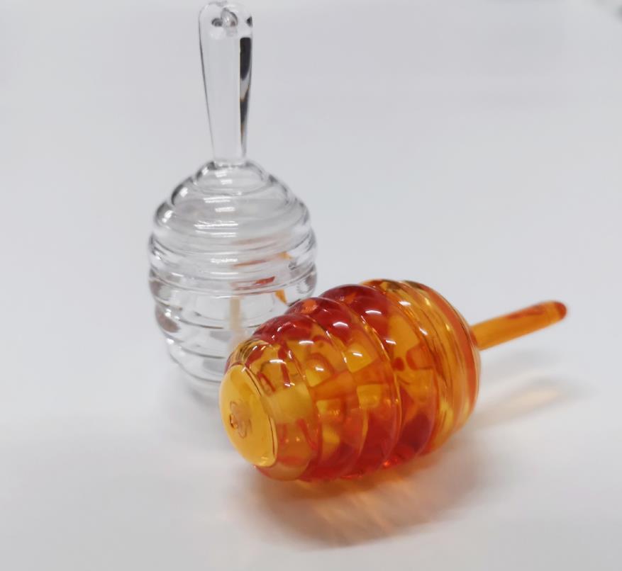 

Transparent cute honey lip gloss tube 5.5ml empty bottle, blush liquid eyeliner fashionable packaging material 2021