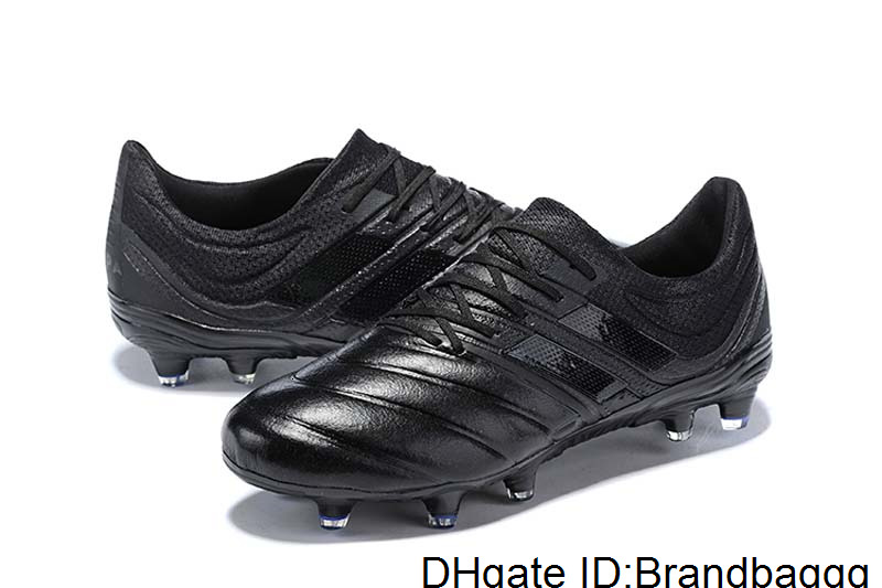 solid black football cleats