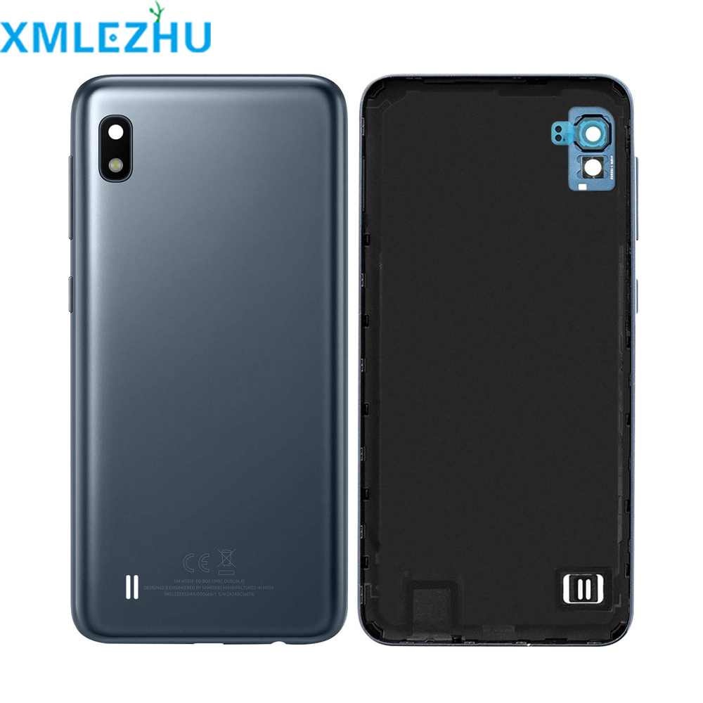 

10Pcs For Samsung Galaxy A10 A105 A20E Back Battery Cover For Samsung A10 Battery Cover Housing Door Rear Case + Side Buttons