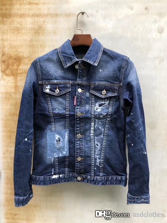 giacca tempo è denaro Denim Patch e cerniera D-Rock Uomo Di Marca Felpa Con Cappuccio Sport