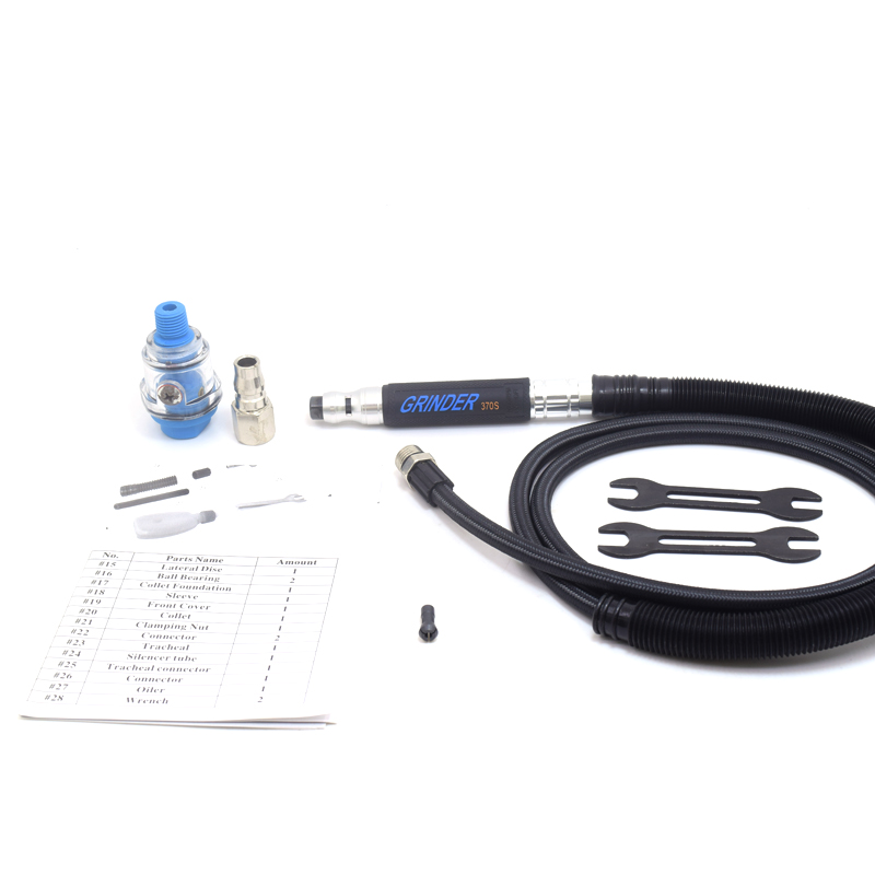 

High Speed Pneumatic Air Micro Die Grinder Pencil Style Mould Engrave Polisher 65000RPM 1/4" Inch Collet