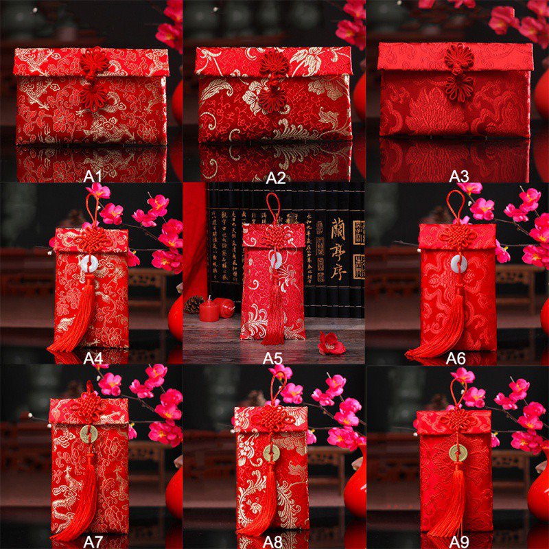 

Chinese New Year Red Envelope Fill In Money Chinese Tradition Hongbao Gift Present Wedding Red Envelope Party Birthday Gift