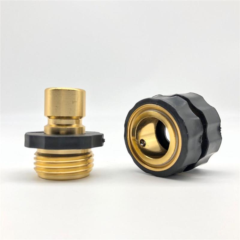 Saim 5pcs 6/ mm manguera y forma 3/ maneras Aire Gas Lat/ón Barb Fitting Conector
