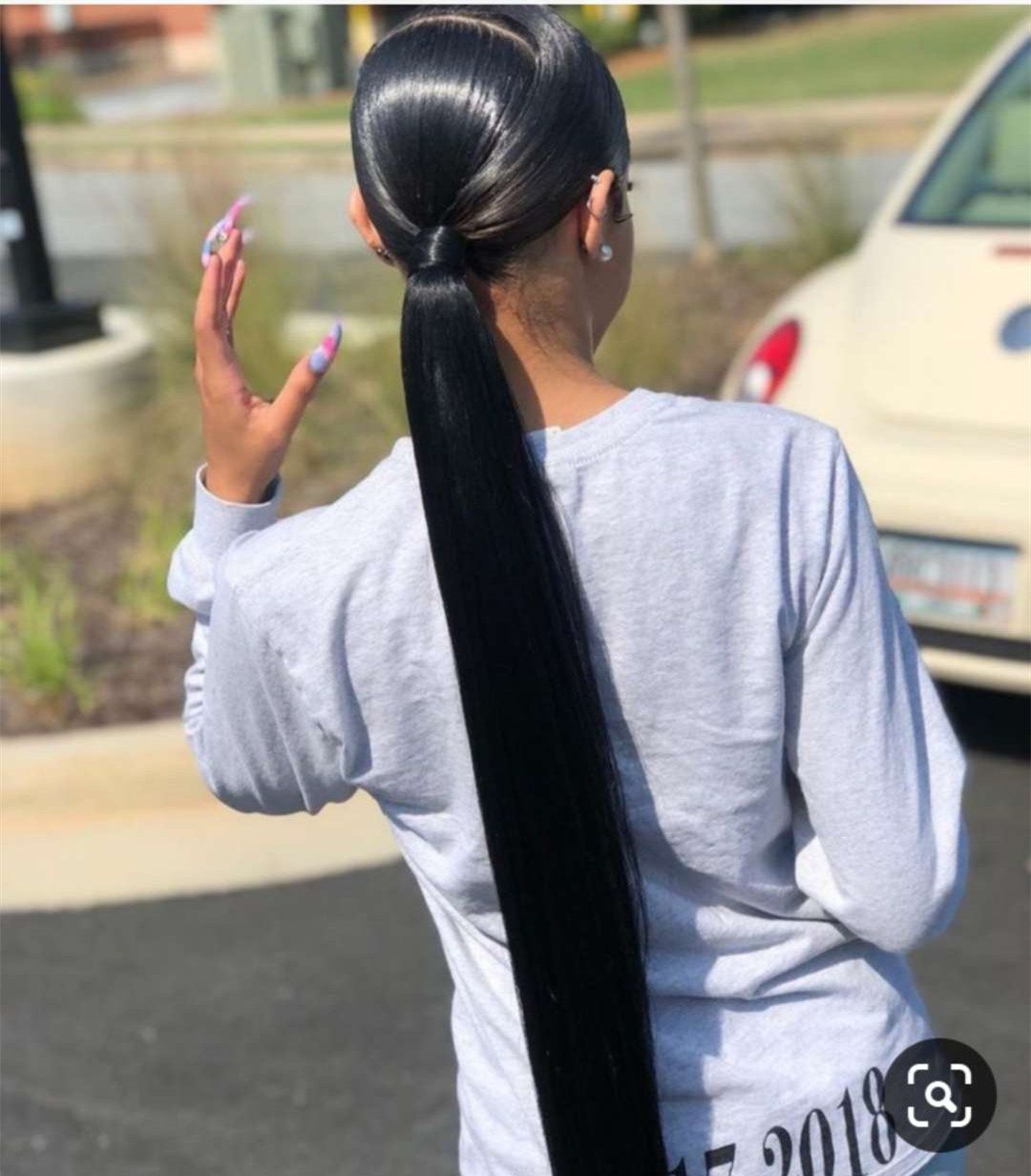 

Ponytail Extension Human Pony Tails Hair Extensions Wrap Around Ponytail Hair Extensions Real Remy Hair With Magic Paste 26" Straight 140g