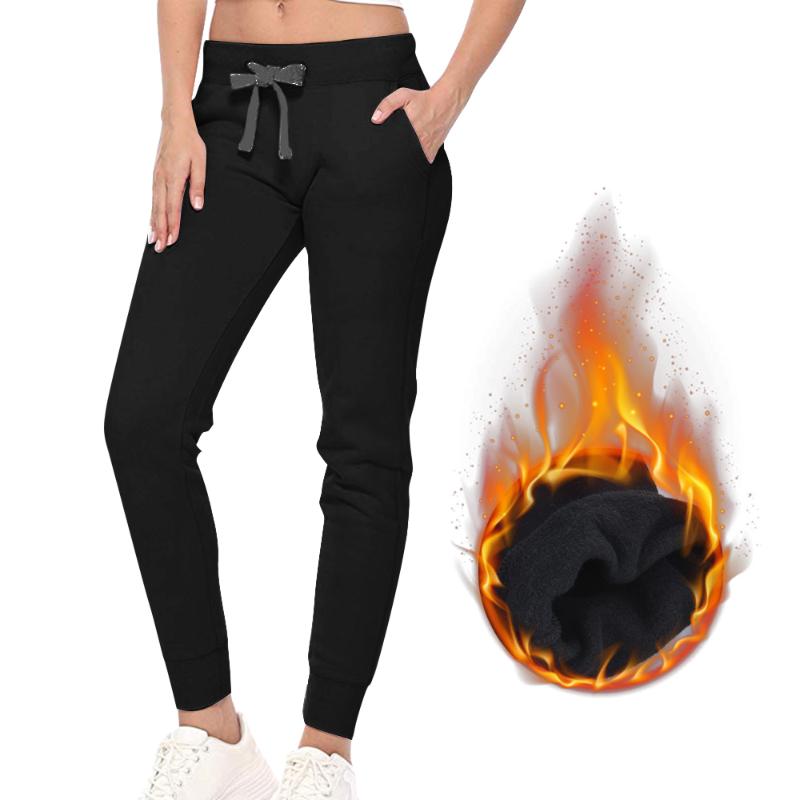 

2020 Harem Yoga Pants Gym Autumn Winter Leggings Casual Sweatpants Workout Fleece Pants Solid Velvet Warm Jogger Running, Black a
