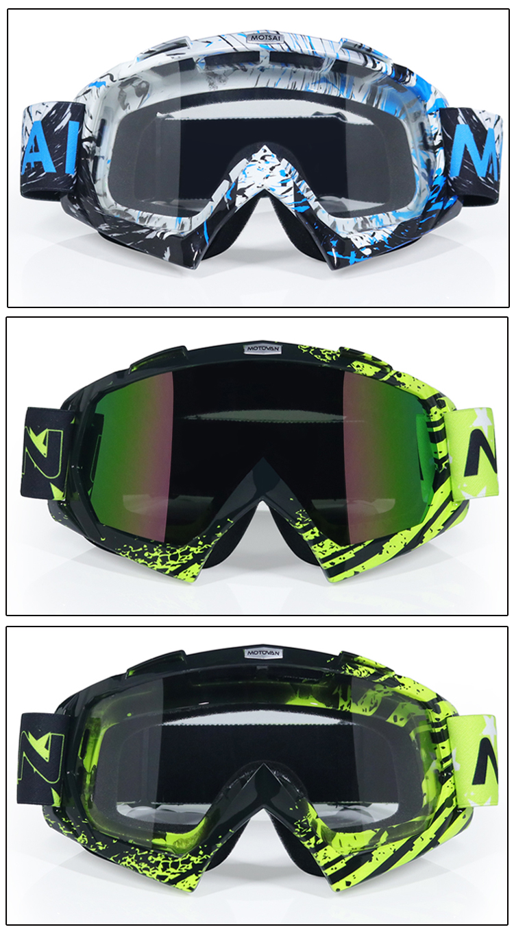 New Man/Women Motocross Goggles Glasses Cycling MX Off Road Helmets ...