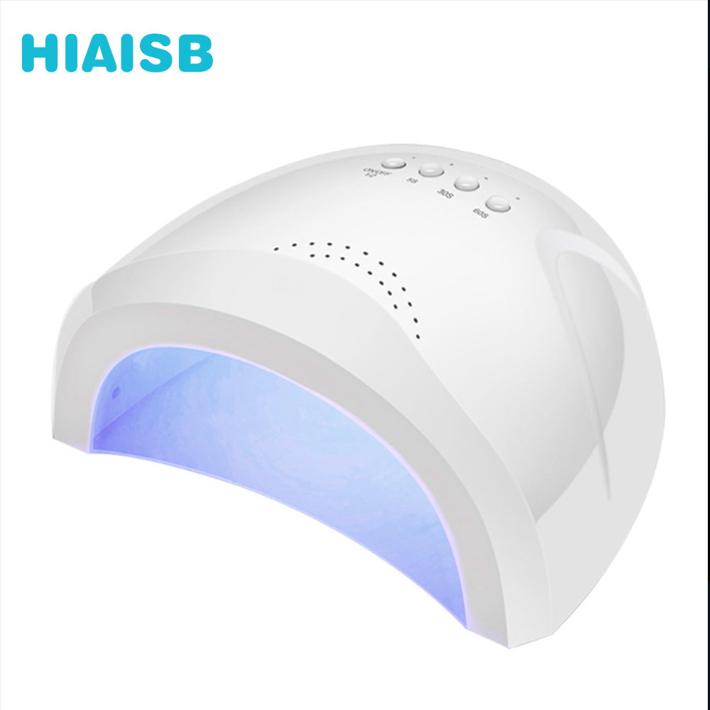 

Wholesale Sunone UV Light For Gel Nail Dryer Led Lamp UV Lamp 48w Electric Led Sun One Christmas Gift Fast Drying Nail Lamp HIAISB, White