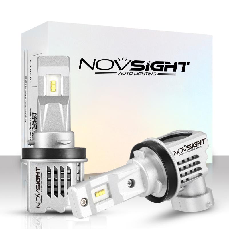 

NOVSIGHT Mini H7 LED H4 Car Headlight Bulb Led H11 H8 Fog Light 9005 3 4 9006 H1 H3 55W 10000LM Auto Lamps For Car Headlamp