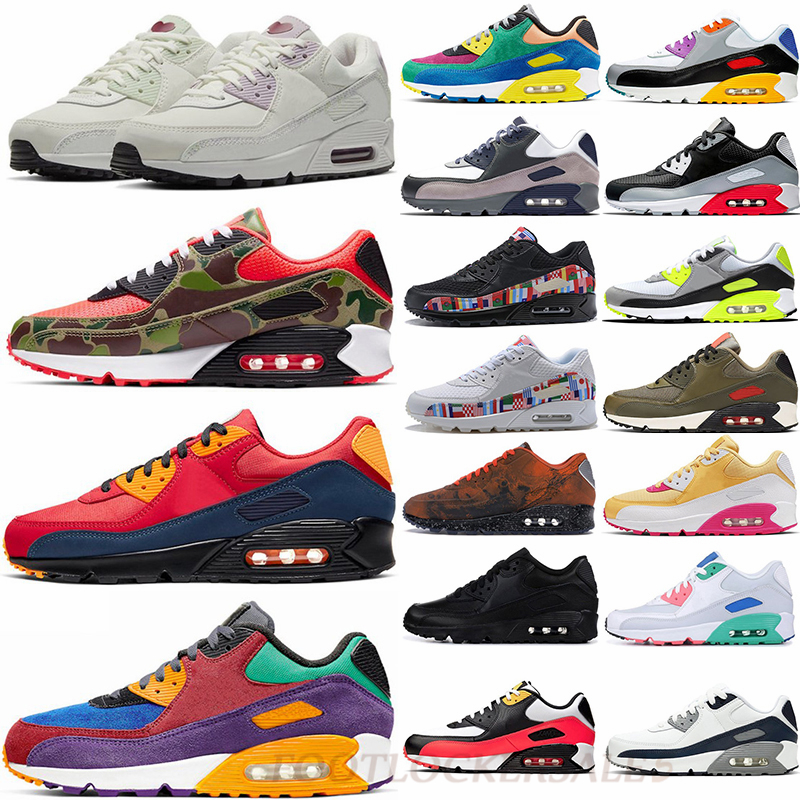 

2020 Classic 90 Mars Landing London Viotech Be True White Cushion Running Shoes Black Infrared Laser Pink 90s Trainers Sports Sneakers, 12