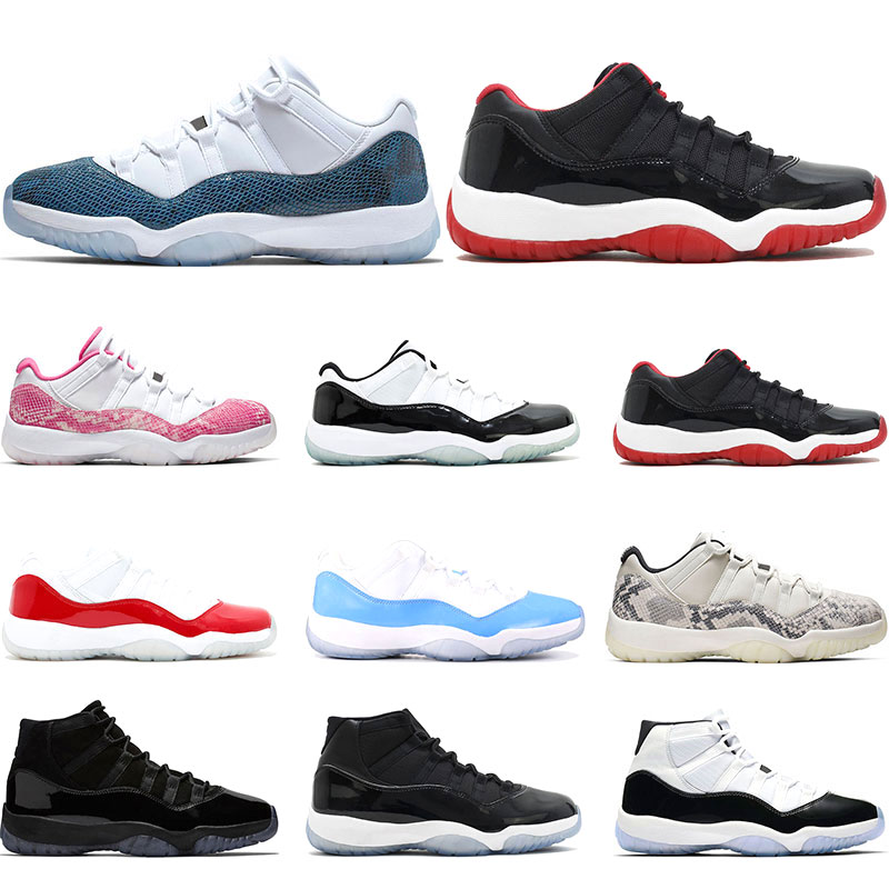 

Hot mens basketball shoes 11s Snakeskin LIGHT BONE ORANGE TRANCE Bred Concord 45 GAMMA BLUE 11 women mens trainers sports sneakers 5.5-13, 11 36-40