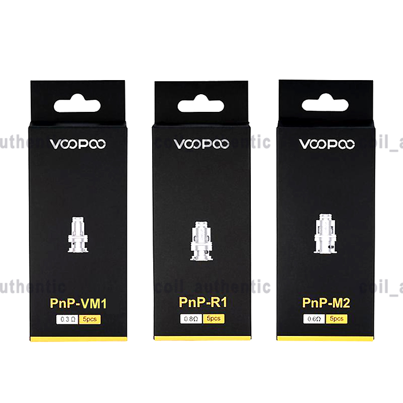 

100% Authentic Voopoo coil PnP-VM1 VM5 VM6 Coil R1 M2 coil for VINCI R Mod Pod Kit 0.3ohm Replacement Coils