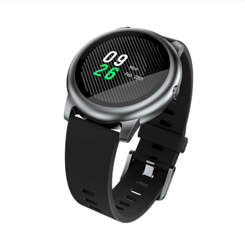 

Original Haylou Solar LS05 Smart Watch Sport Metal Round Case Heart Rate Sleep Monitor IP68 Battery iOS Android