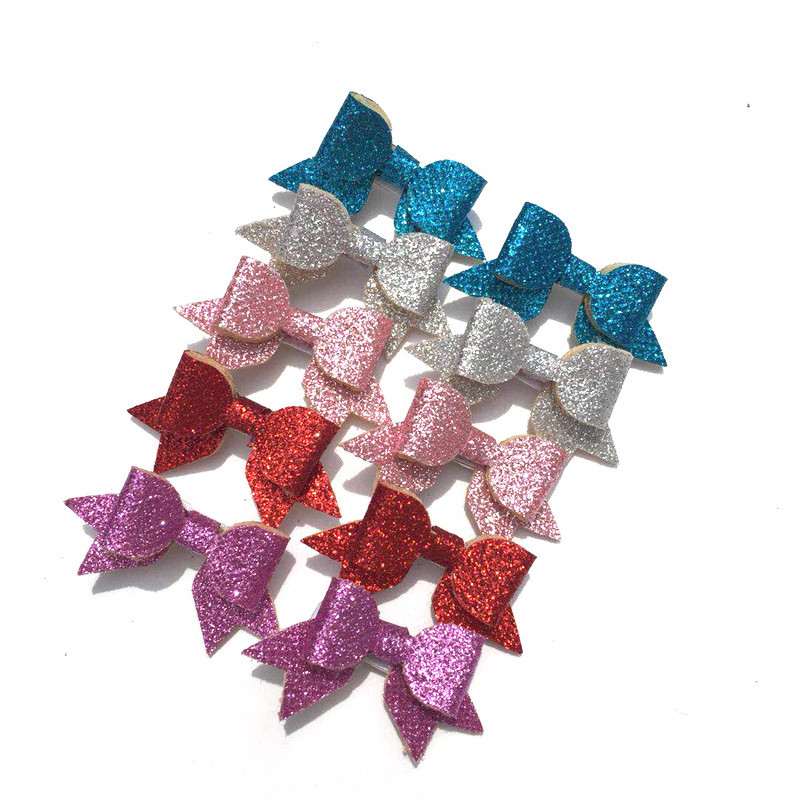 

Cute Dog Bowknot Hair Ornaments Rubber Band Handmade Pet Grooming Accessories Mixed Ribbon Hair Bow yq01109, Random color