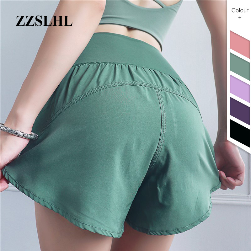 

Women Summer Breathbale Shorts Running Gym Sports Athletic Yoga Sports Shorts Biker Sport Wear Fitness Workout Ladies Activewear, Black