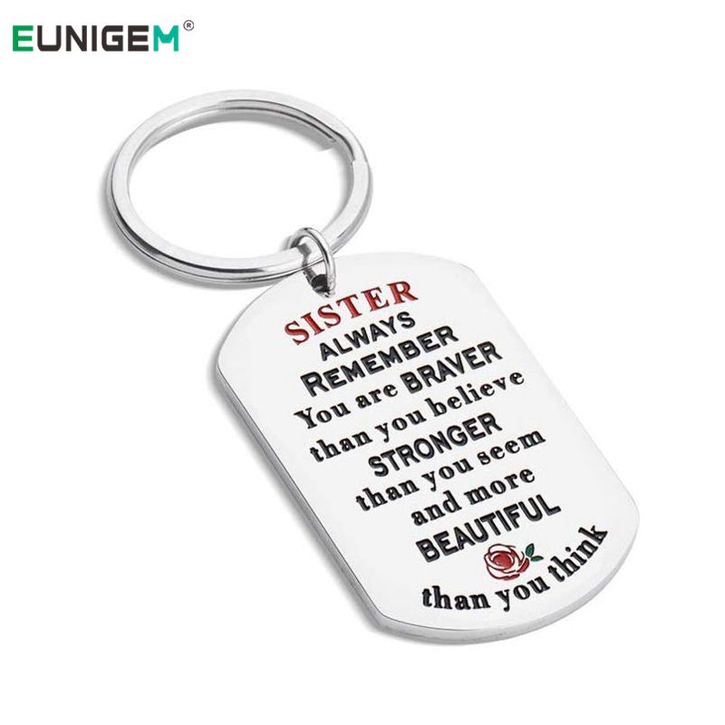 

Sister Best Friend Keychains Car Bag Mobile Phone Key Chains for Women Girls Birthday Christmas Graudation Gifts