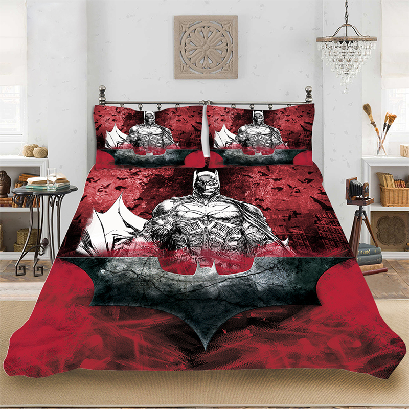 Dc Superhero Hd 3d Print Bedding Set Bedclothes Include Duvet