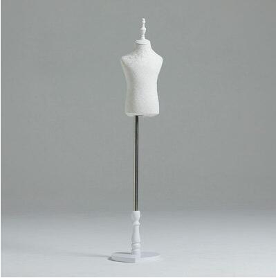 

Fashion 1-2 year children mannequin body for white lace clothes,maniquis dance Manikin Kid Dresses Display+Heart-shaped base C651