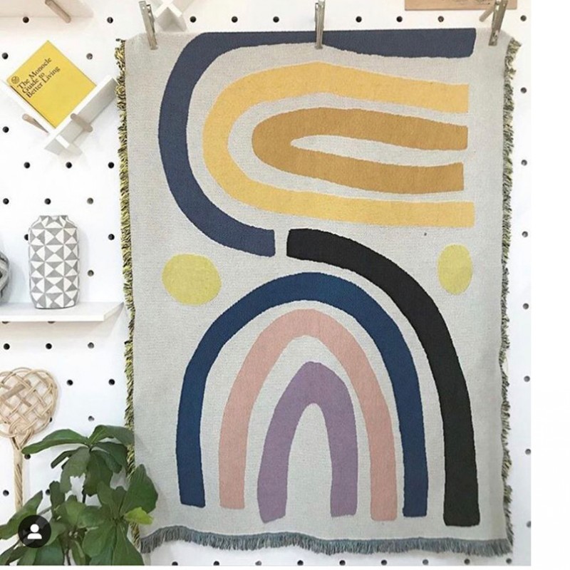 

Super Lovely Girly Heart Children Blanket Personality Tapestry Blankets Nap Knitting Thread Blanket Living Room Sofa Ornaments