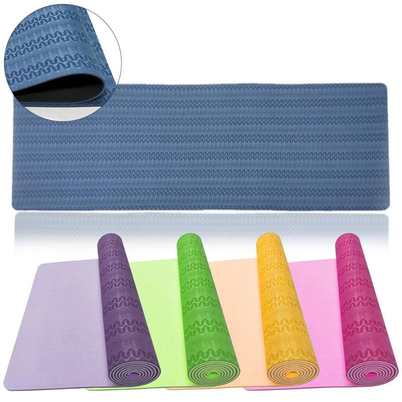 

183cm*61cm Eco-friendly Anti-slip Body Building Fitness Exercise Pilates Yoga Mat Cushion Sports Cushion Gymnastic Pilates Pads, Purple
