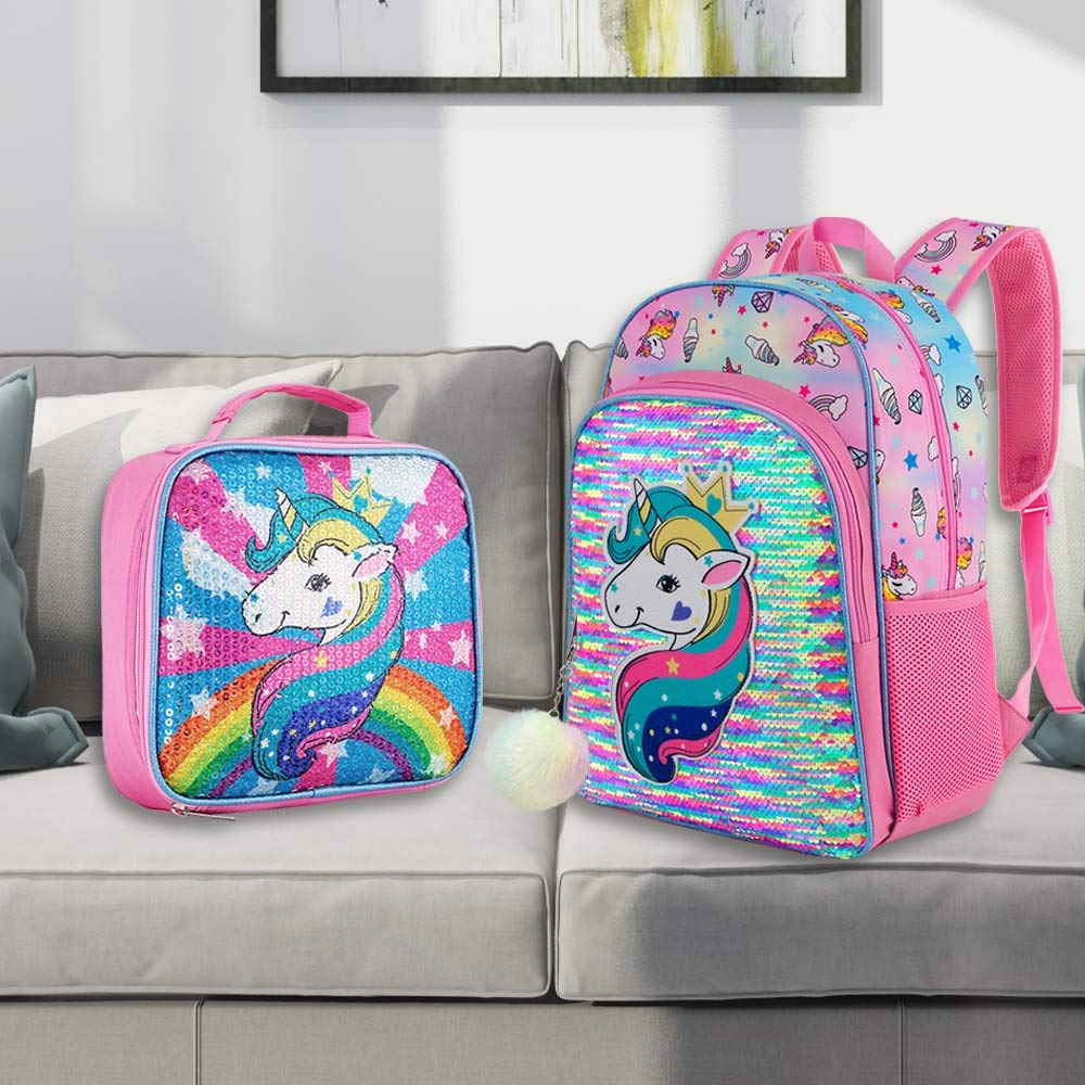 2021 Unicorn Lunch Boxes For Girls, Lunch Bag For Kids From Yseller17
