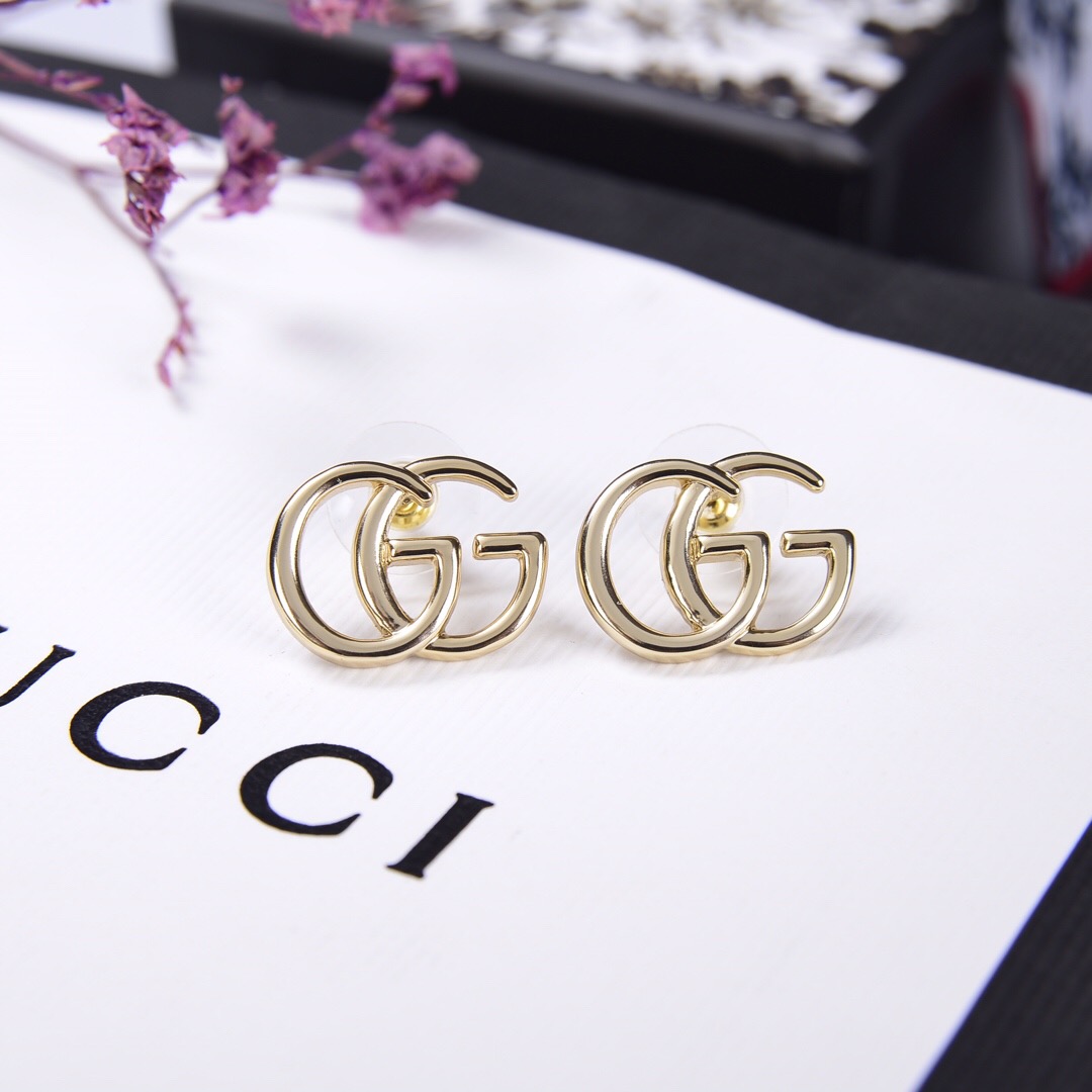 

luxury jewelry women EARRINGS GOLD Alphabet designer earrings top quality HIGH-END elagant G LETTERS women stud earrings fashion style