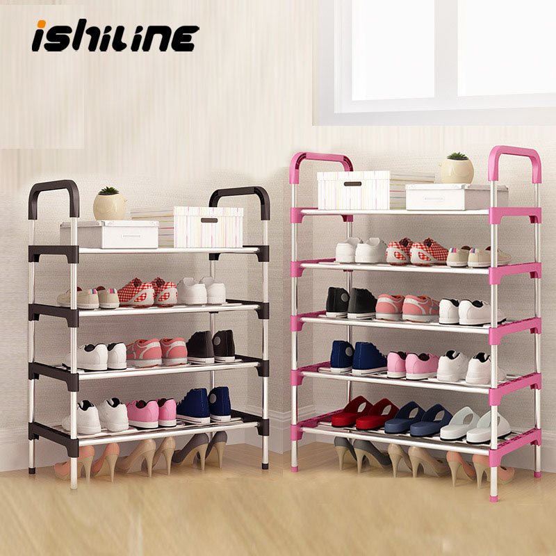 Plataforma De Almacenamiento De Zapatos Torre De Zapatos Zapata Multifuncional Organizador De Almacenamiento De Zapatos Asamblea De Bricolaje No Se Requieren Herramientas Estante De Zapatos 4 niveles