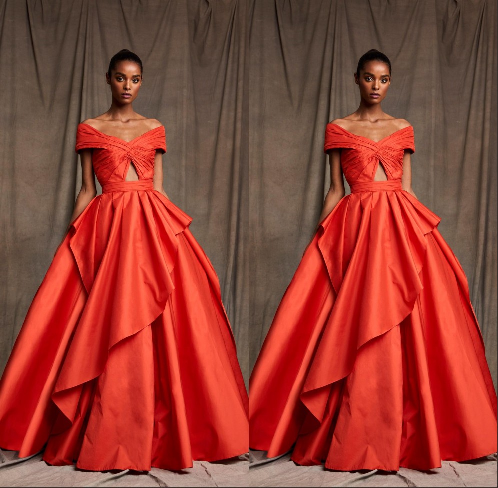 patterned evening gowns