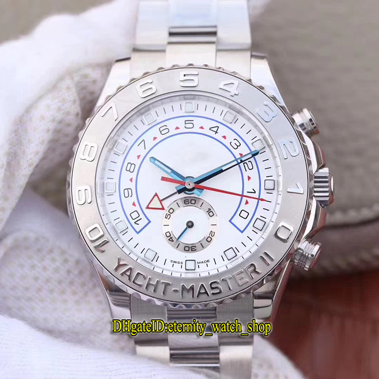 

JF New Super version YM2 II 116689-0002 904L Steel Rotate Bezel ETA A7750 Chronograph Automatic 116681 Mens Watch Sapphire Stopwatch Watches, Box