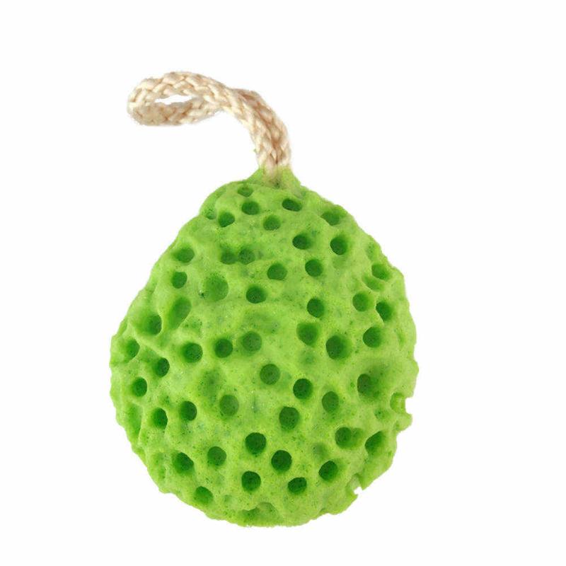 

Green & Orange Natural Ocean Sea Sponge Bath Body Shower Washing Spa Loofah Honeycomb Konjac Puff Facial Cleanser Tool