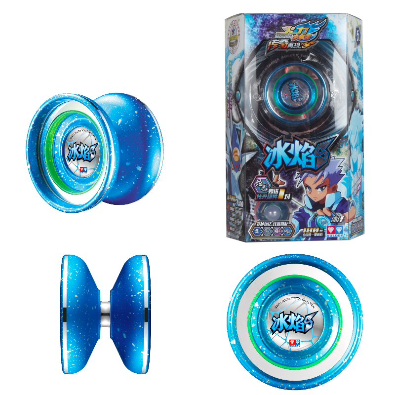 

Auldey Blazing Teens Metal YOYO Ice Blaze Classic Kids Adults Toys Professional YOYO 1-5A Magic Tricks Animation Print Christmas Gifts 09