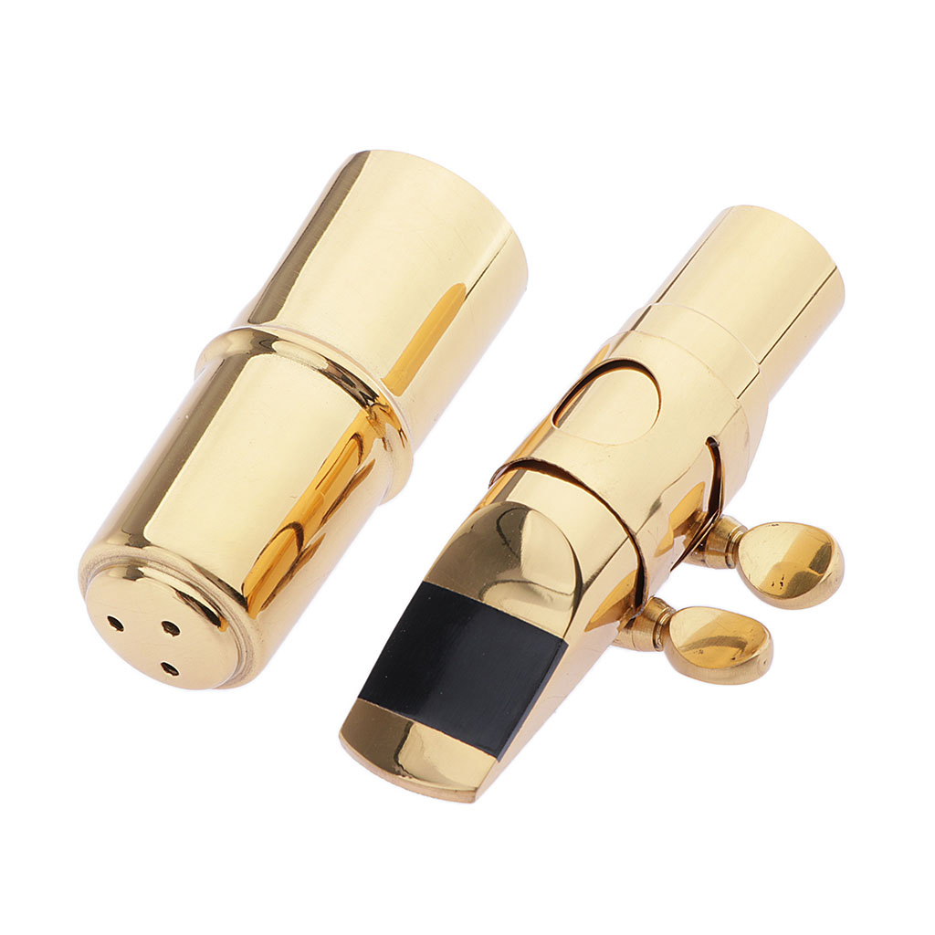 

Soprano Saxophone Mouthpiece Kit with Ligature and Cap Brass