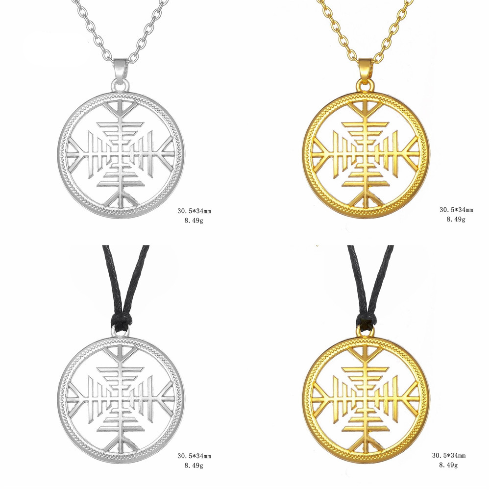 1//5pcs retro pirate rune compass charms pendant Jewelry DIY for necklace 35*30mm