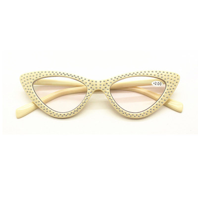 

Cat Eye Reading Glasses Women Presbyopic Eyeglasses Female Male Hyperopia Eyewear Fashion Spectacles With Rhinestone