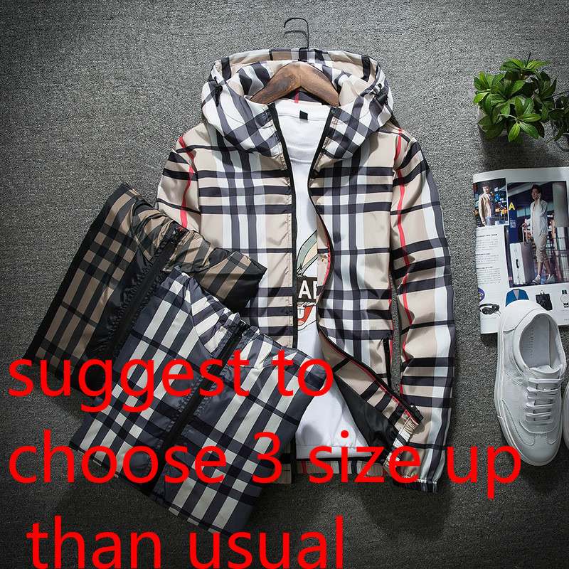 Tartan-Pink-Plaid Mens Hoodie Novelty Fashion Warm Sweatshirt 3D Slim Zip Jacket with Pocket