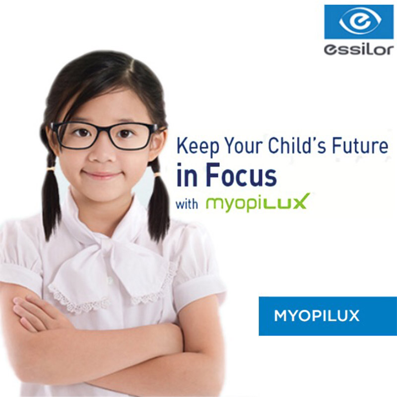 

Sunglasses Lenses Essilor Myopilux Kids Prescription Myopia Control Children Junior Transparent Nearsighted Eye Glasses 1 Piece