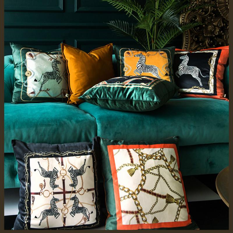 Cushion Cover Decorative Pillow Case Modern Animal Collection