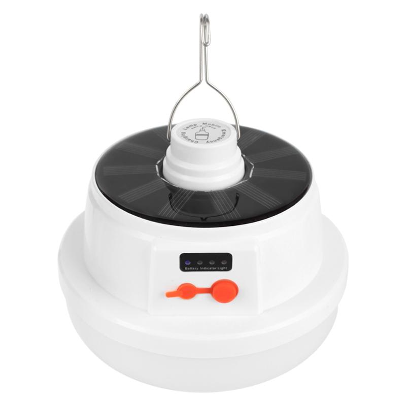 

Led Solar Lamp Outdoor Waterproof Solar Light Bulb Outdoor Camping Hanging Emergency Lamp Powered Sunlight