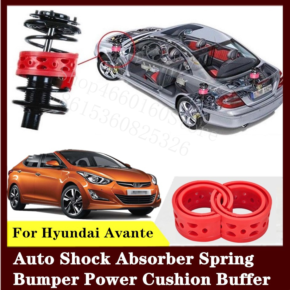 

For Hyundai Avante 2pcs High-quality Front or Rear Car Shock Absorber Spring Bumper Power Auto-buffer Car Cushion Urethane