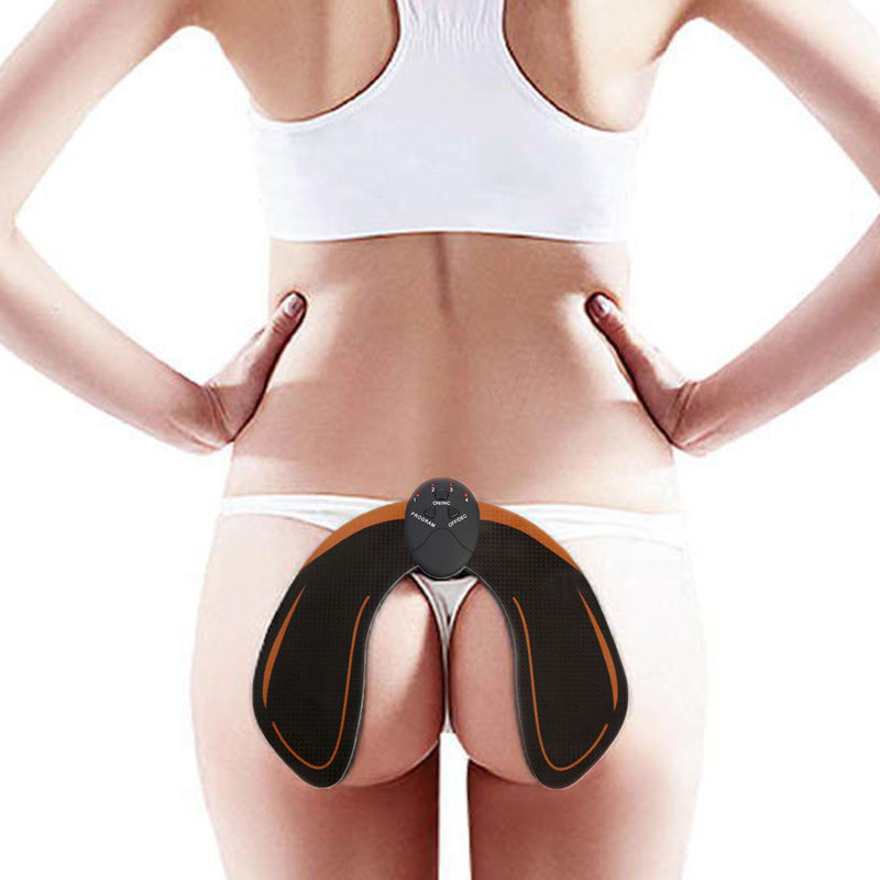 

6 Modes Hip Trainer Hips Muscle Vibrating Exercise Machine EMS Hips Shaper Home Fitness Push Up Equipment Buttocks Massager